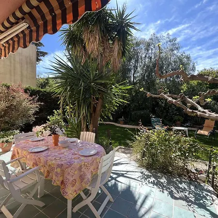 Cozy 2 Pieces Avec Jardin, Climatisation Et Equipements Complets - - Fr-1-308-115 Apartment Le Lavandou