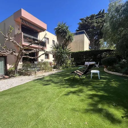 Apartment Cozy 2 Pieces Avec Jardin, Climatisation Et Equipements Complets - - Fr-1-308-115 Le Lavandou